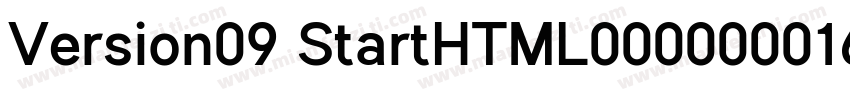 Version09 StartHTML0000000161 En字体转换